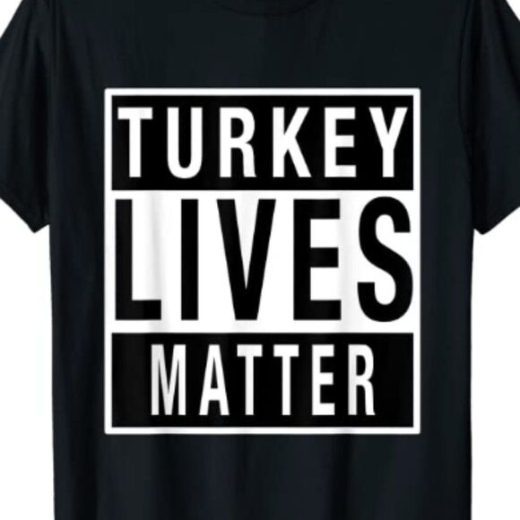 Funny Turkey Tshirt for Vegan Thanksgiving - Picture 1 of 1